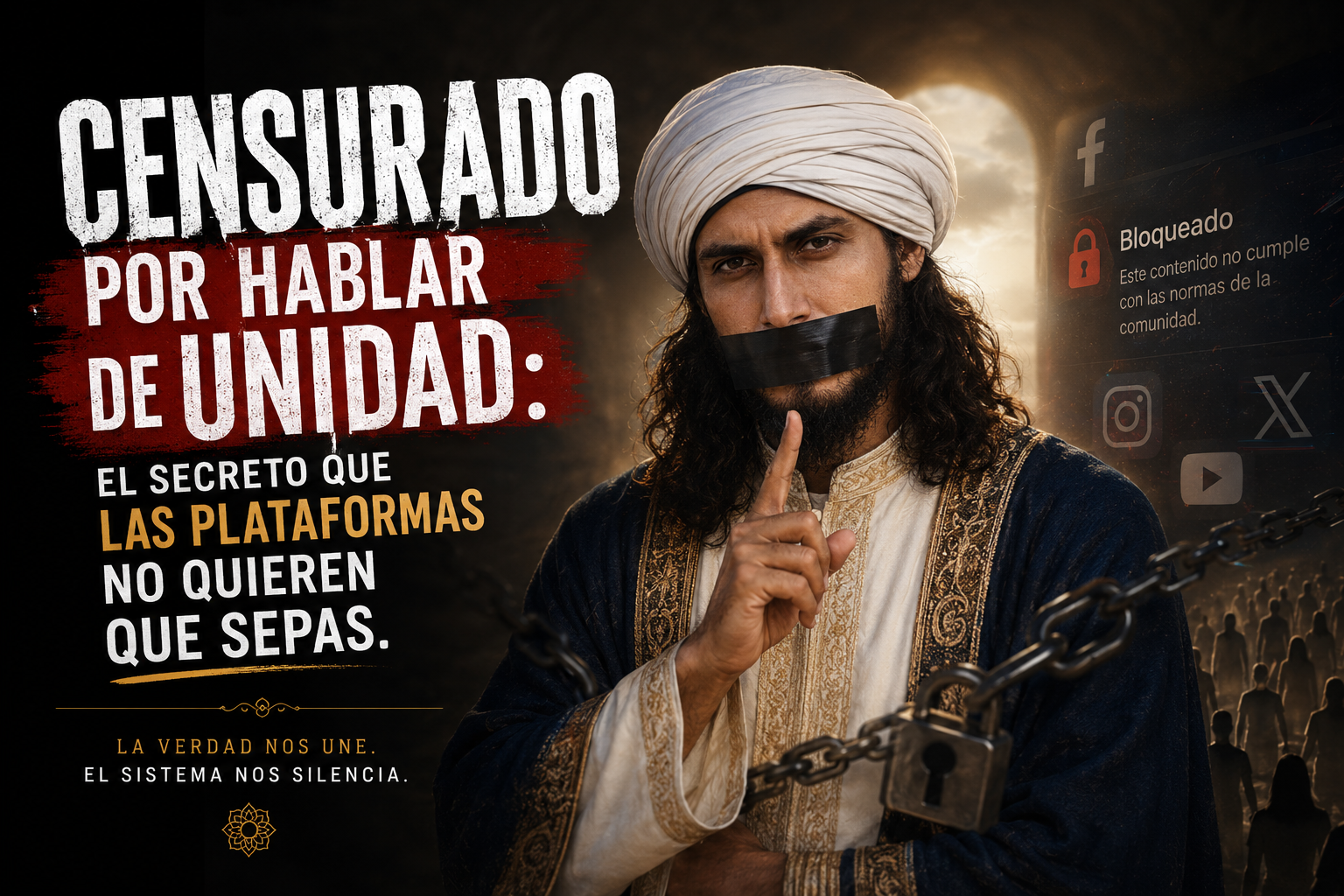 Rashid se pronuncia en contra del sistema y las redes sociales